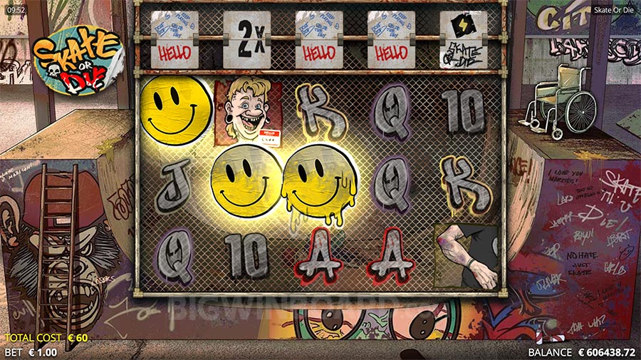 Skate or Die slot